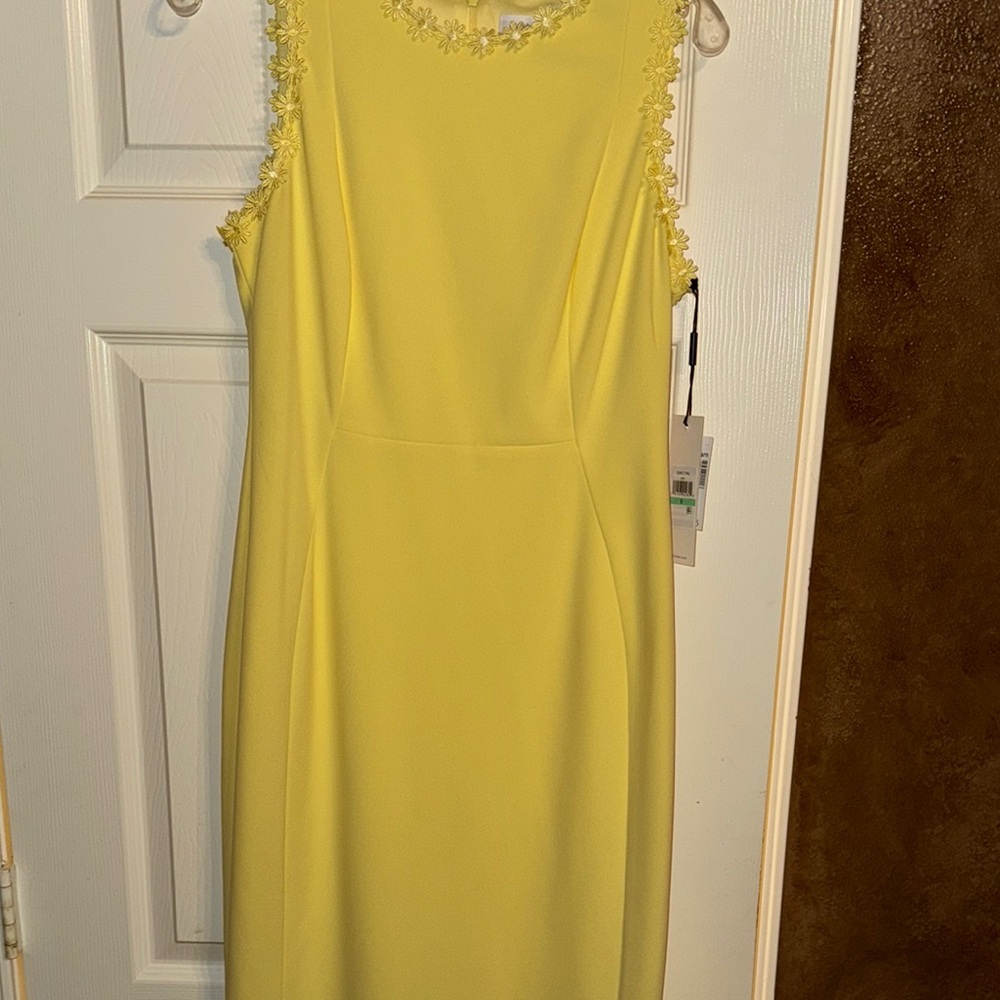 NWT Yellow Sleeveless Dress